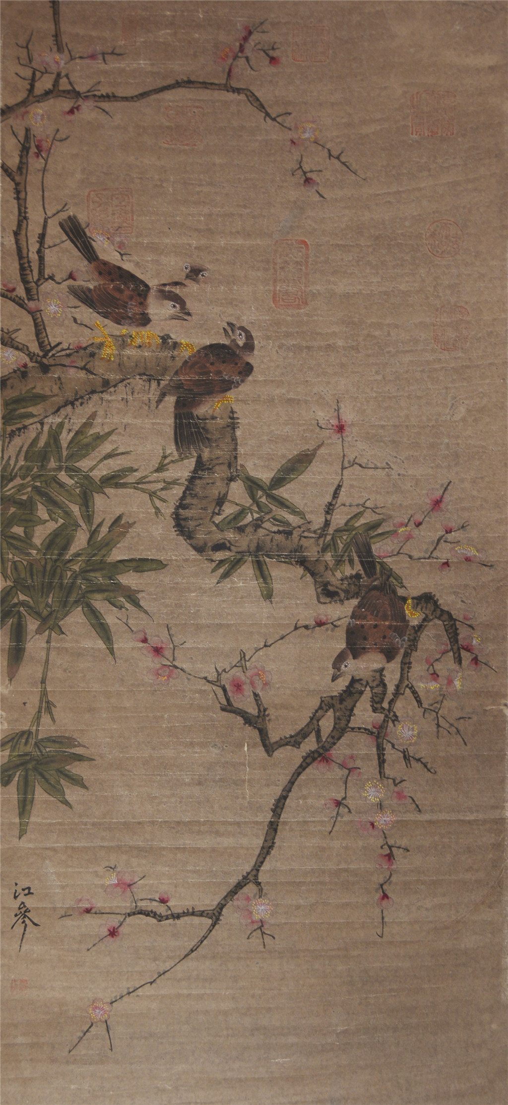 江参（公元12世纪） 花鸟图    