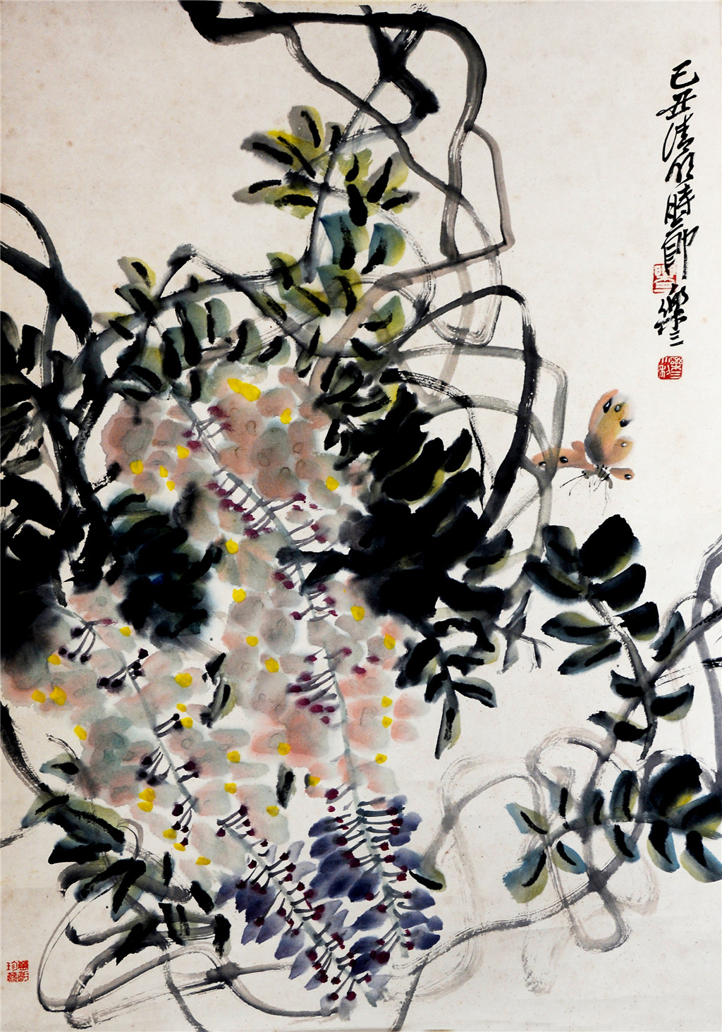诸乐三（1902-1984） 花卉    