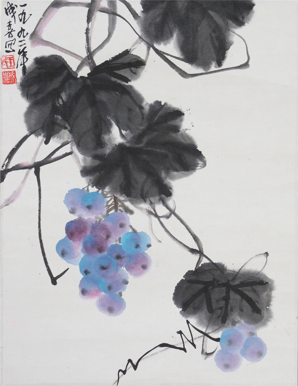 王成喜（1940—）  葡萄    