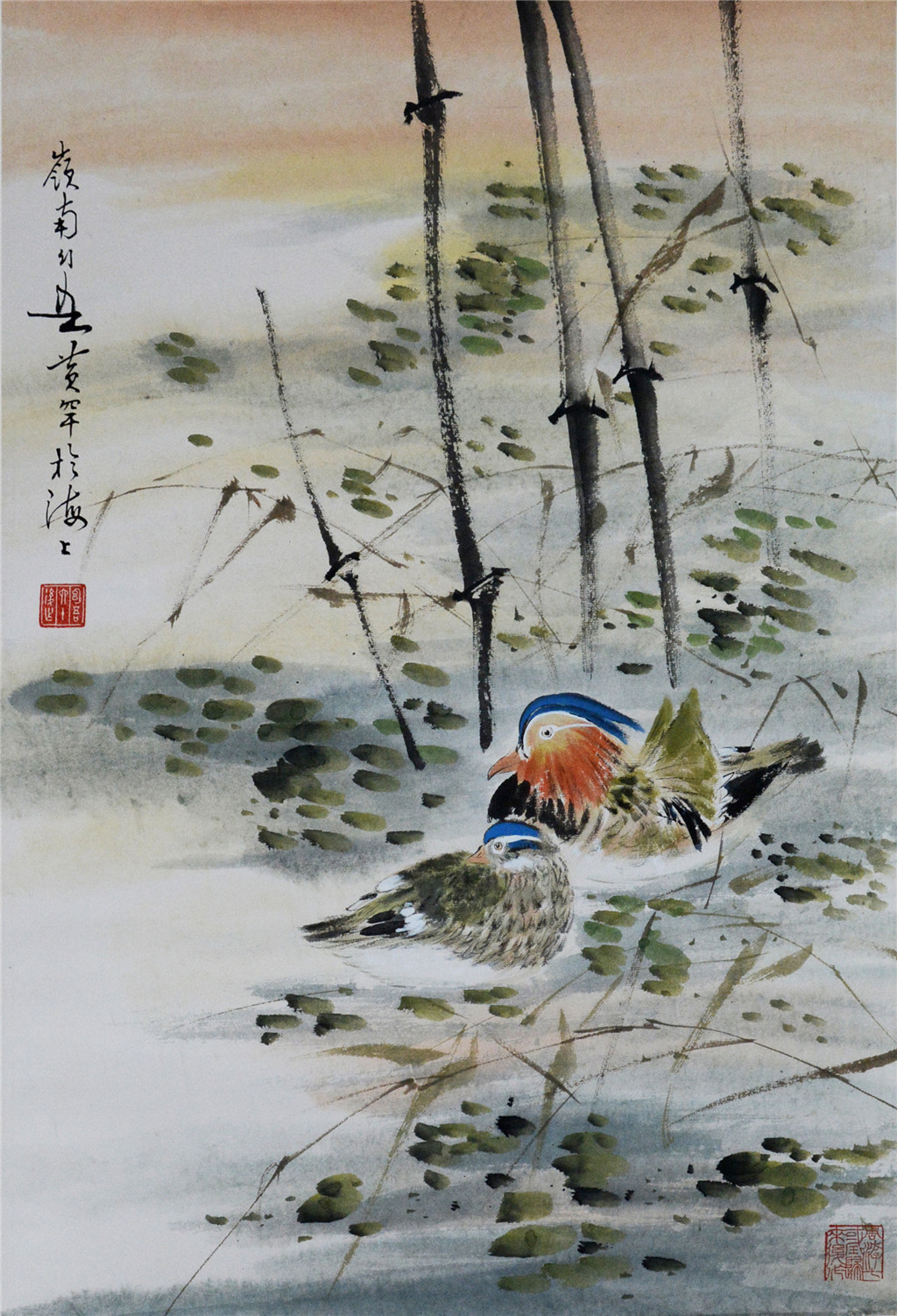 黄幻吾(1906-1985) 花鸟 