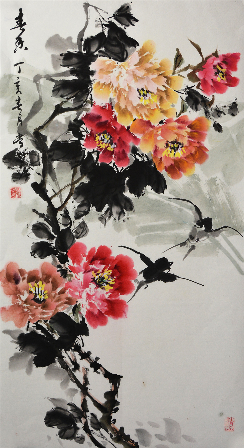刘常炳（1945-）  花鸟