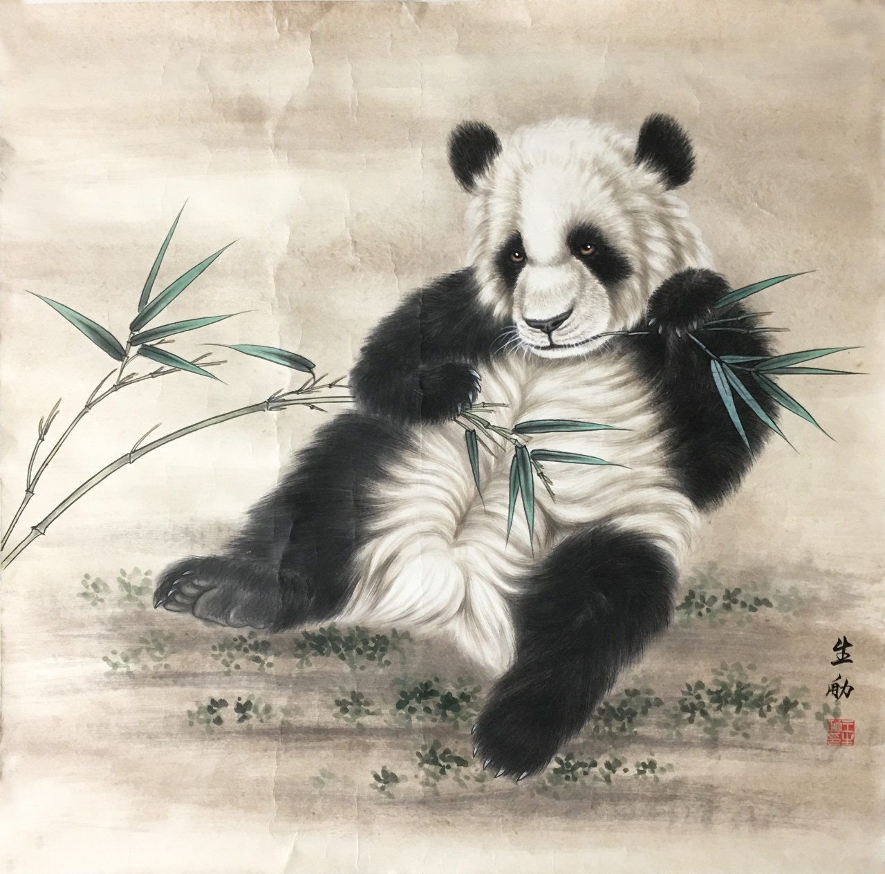 王生勈  熊猫