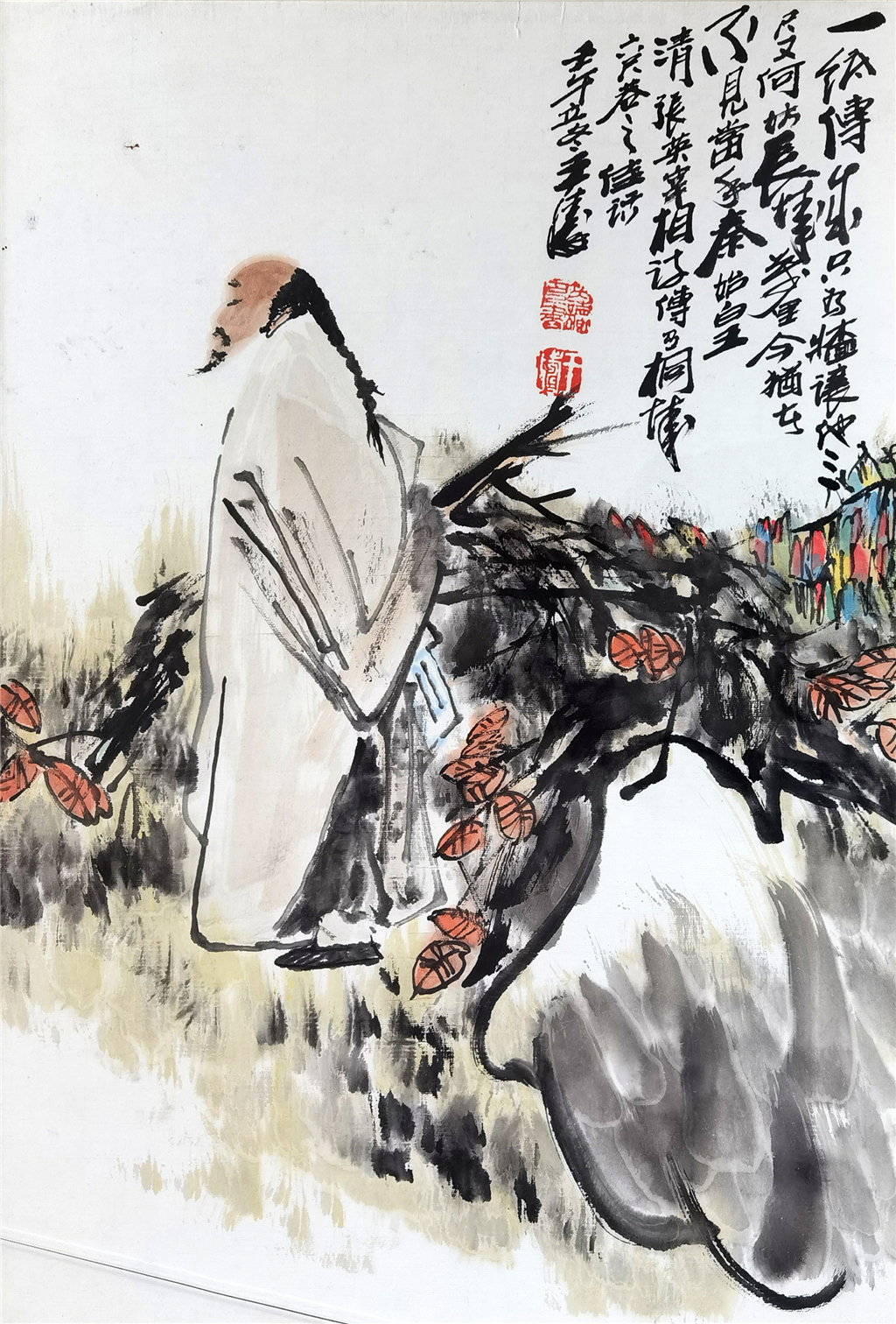 王涛     高士图